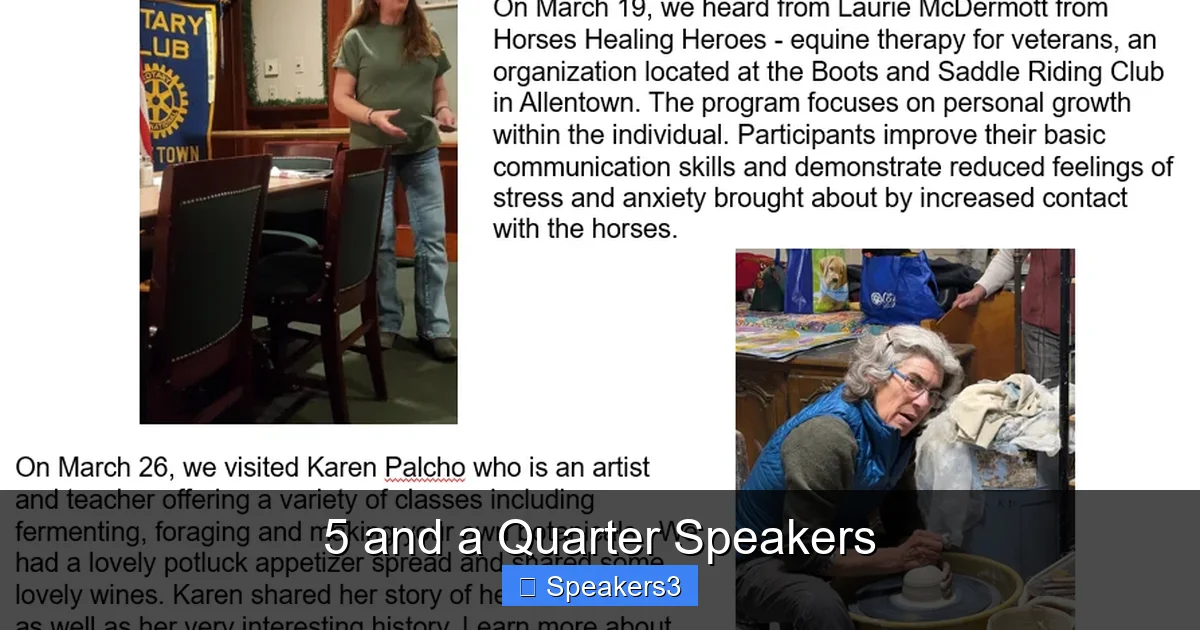 5 and a Quarter Speakers