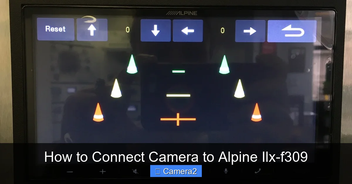 How to Connect Camera to Alpine Ilx-f309