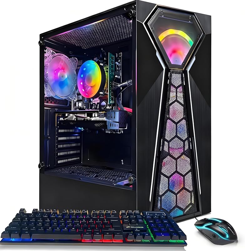 STGAubron Gaming PC Athlon 3000G, RX 580 8GB, 16GB RAM, 512GB SSD, WiF