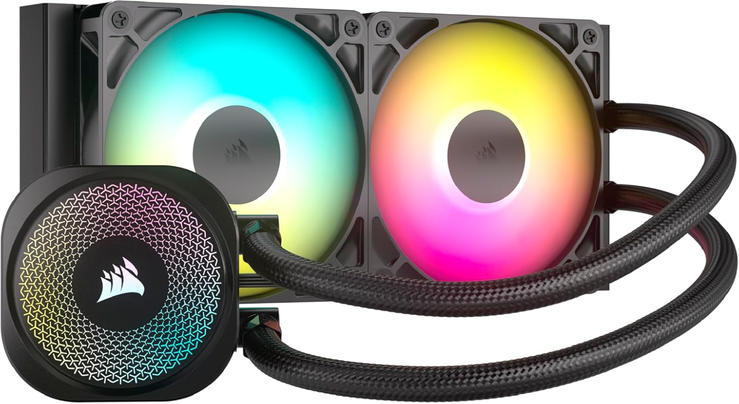 CORSAIR Nautilus 240 RS ARGB 240mm AIO Liquid CPU Cooler low-noise dir