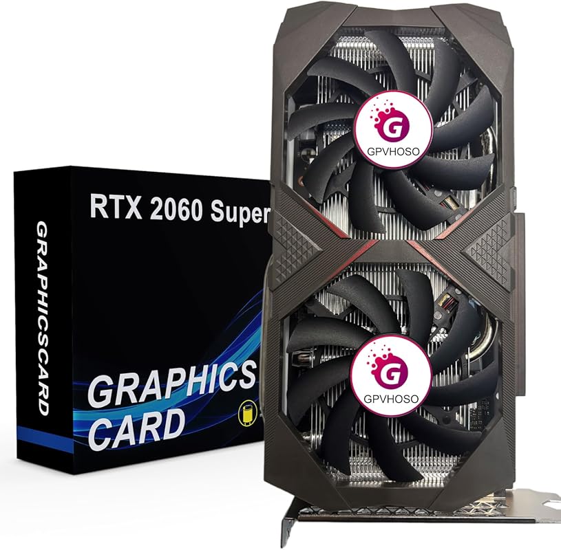 NVIDIA GeForce RTX 2060 Super 8GB GDDR6 Graphics Card with Ray Tracing