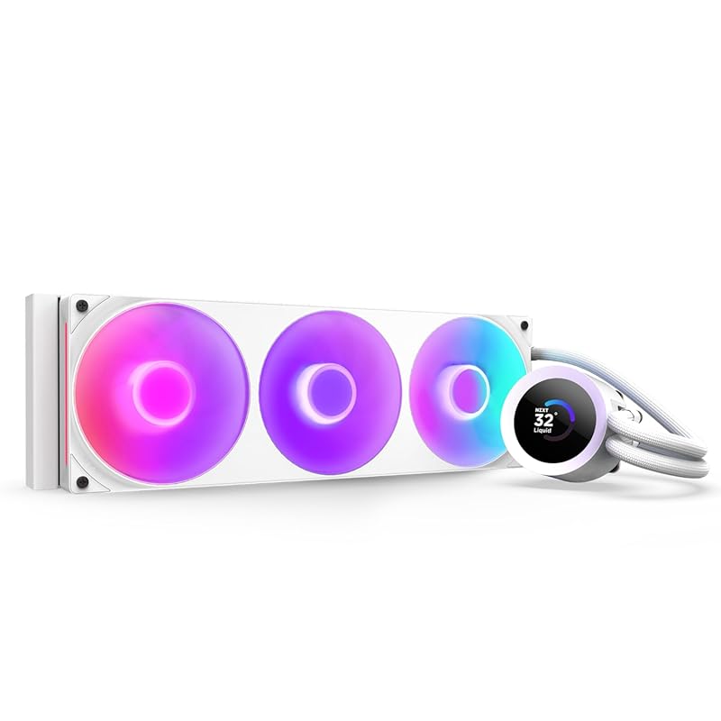 NZXT Kraken Plus 360 RGB AIO Liquid Cooler 360mm Radiator F360 RGB 1.5