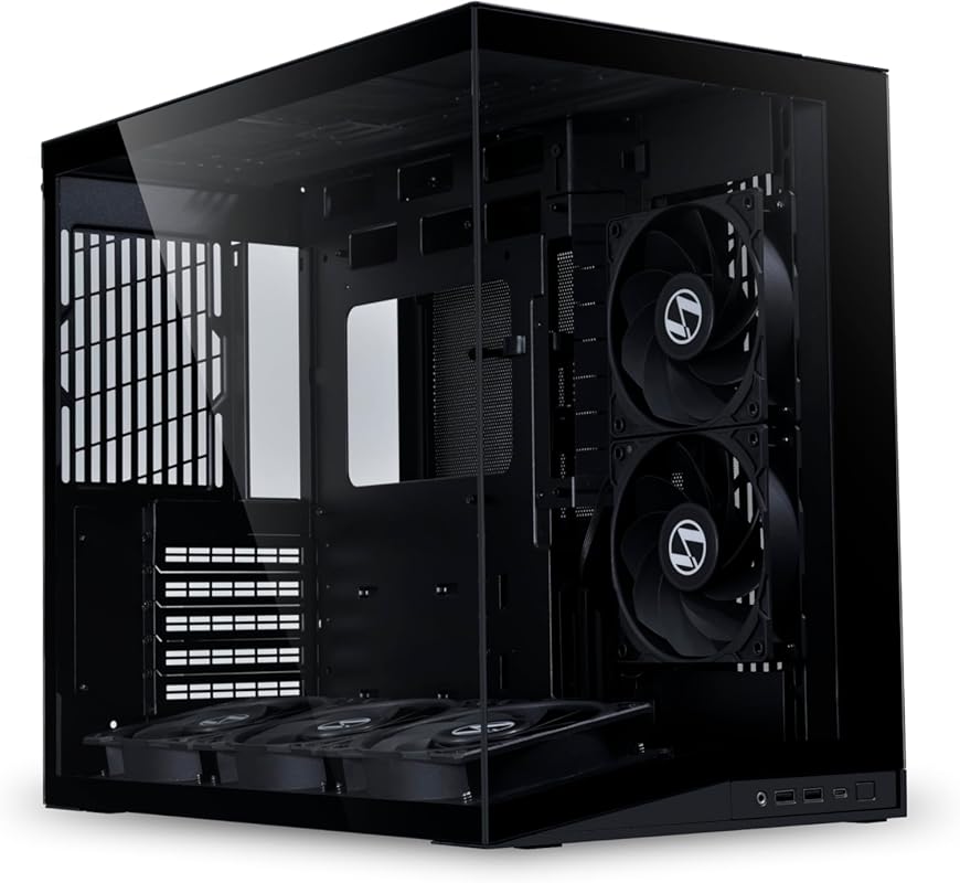 LIAN LI O11D MINI V2 Flow Compact ATX Mid-Tower Case - Panoramic View,