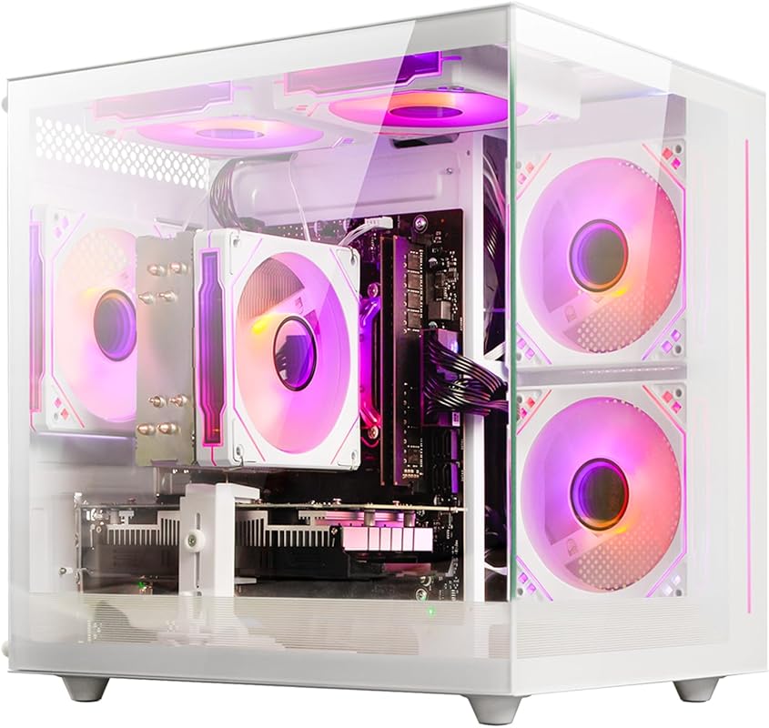 Gaming PC Tower: Intel Core i5-12400F, RTX 3050 6GB, 32GB RAM, 1TB SSD