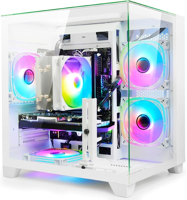 Prebuilt Gaming PC with Ryzen 5 4.1GHz, 16GB RAM, 512GB SSD, RX 560 4G