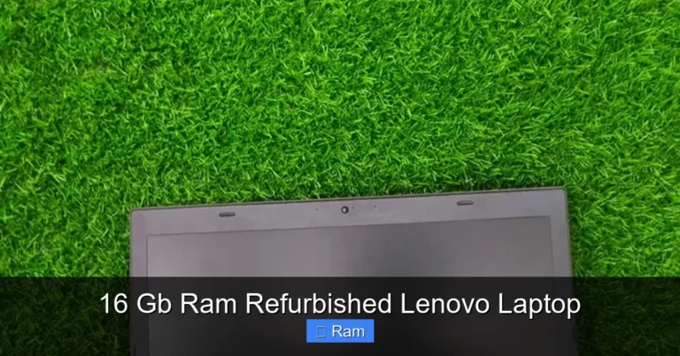 16 Gb Ram Refurbished Lenovo Laptop