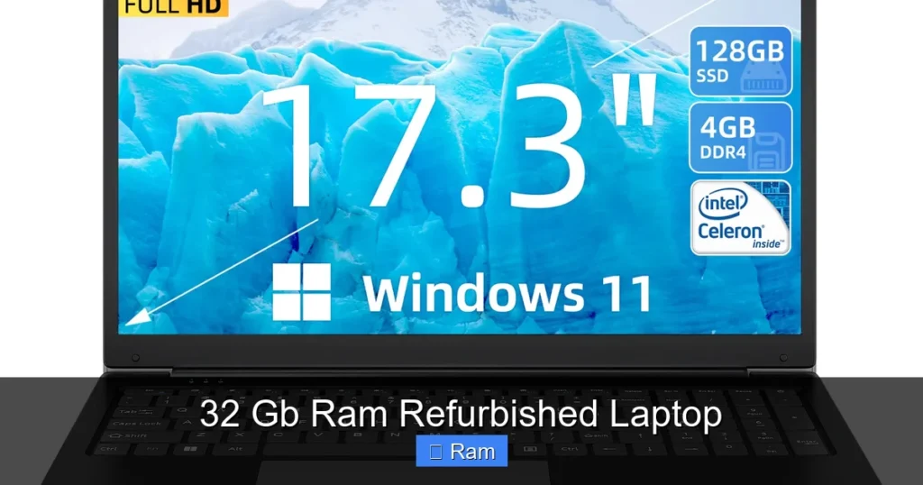 32 Gb Ram Refurbished Laptop