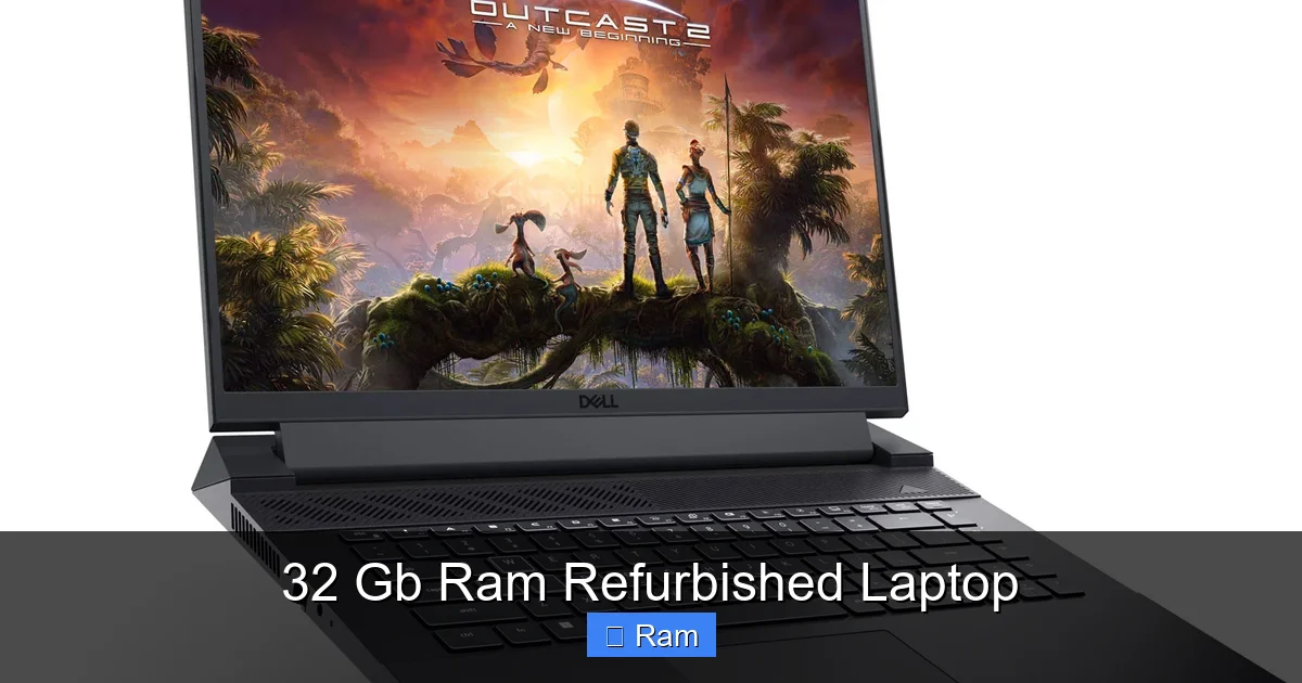 32 Gb Ram Refurbished Laptop