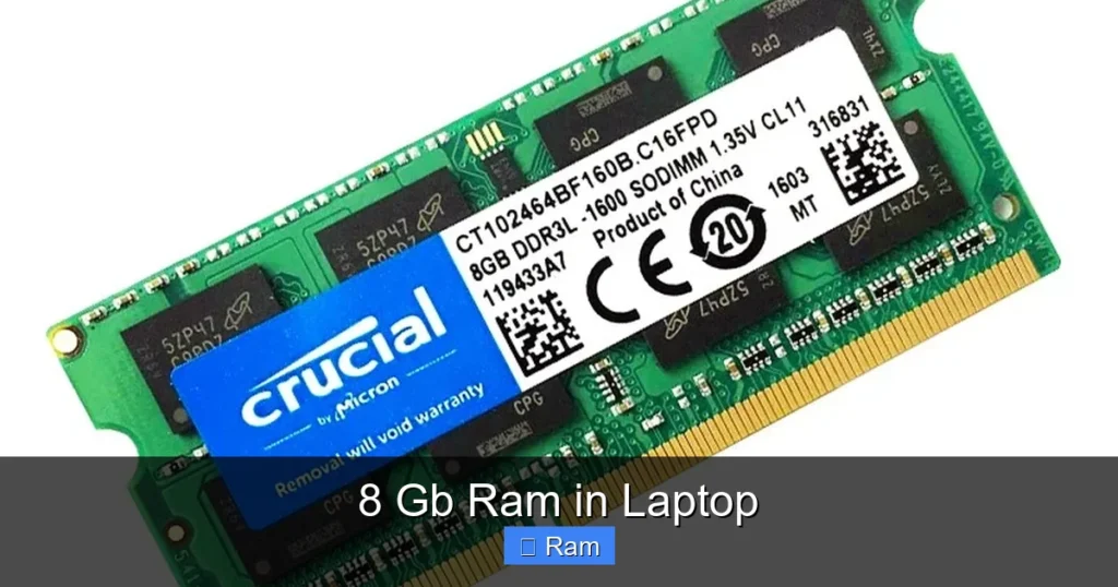 8 Gb Ram in Laptop