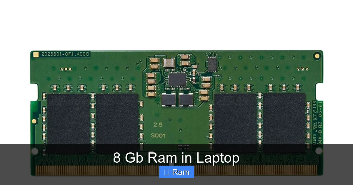 8 Gb Ram in Laptop