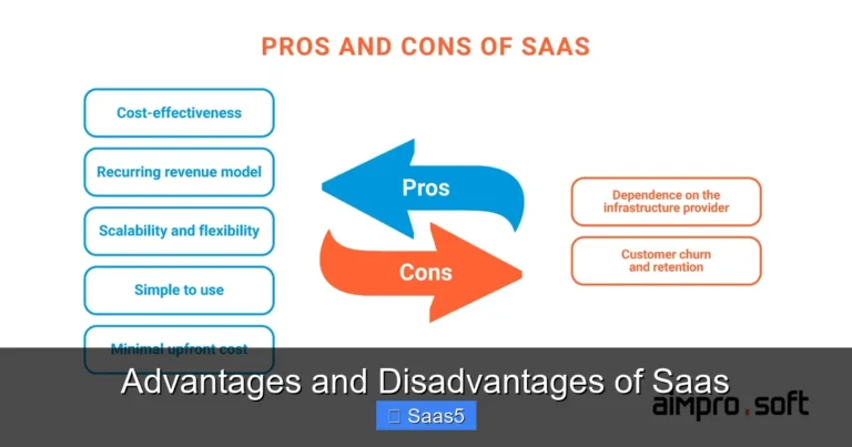 Advantages and Disadvantages of Saas