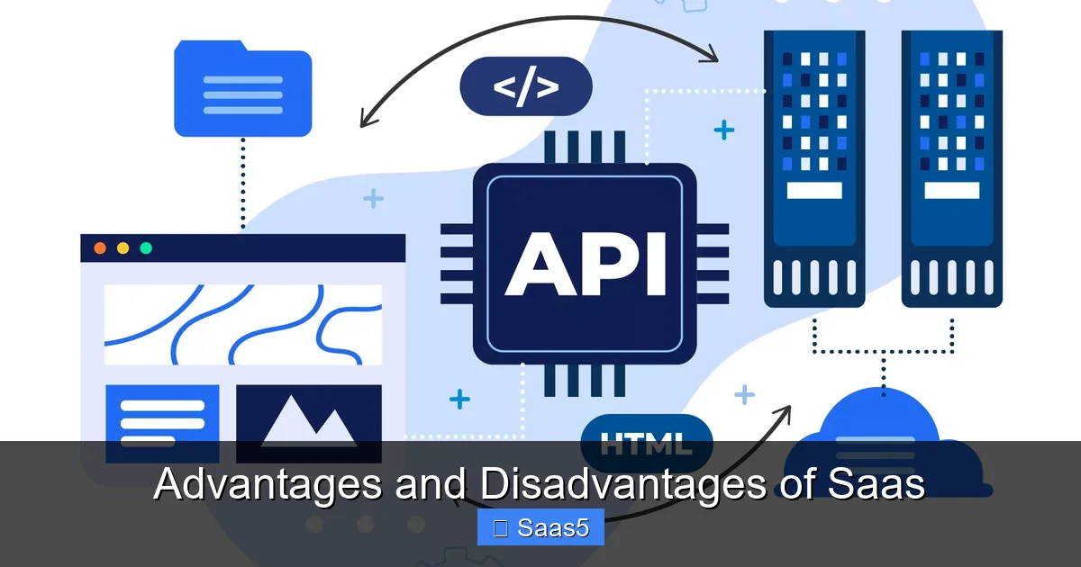 Advantages and Disadvantages of Saas