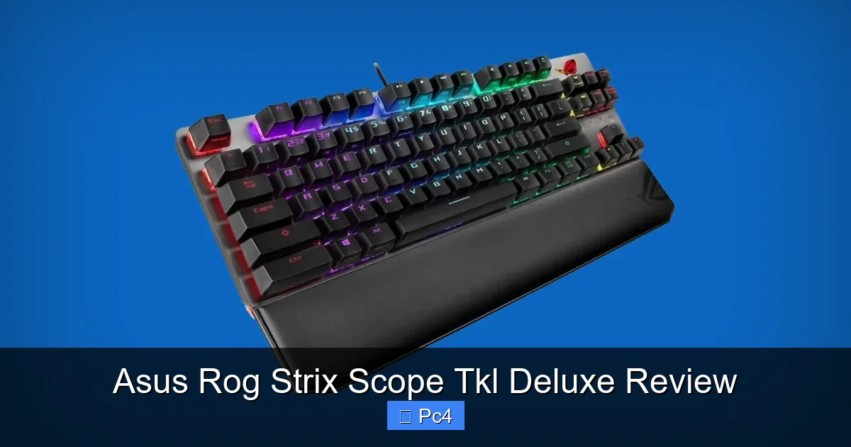 Asus Rog Strix Scope Tkl Deluxe Review