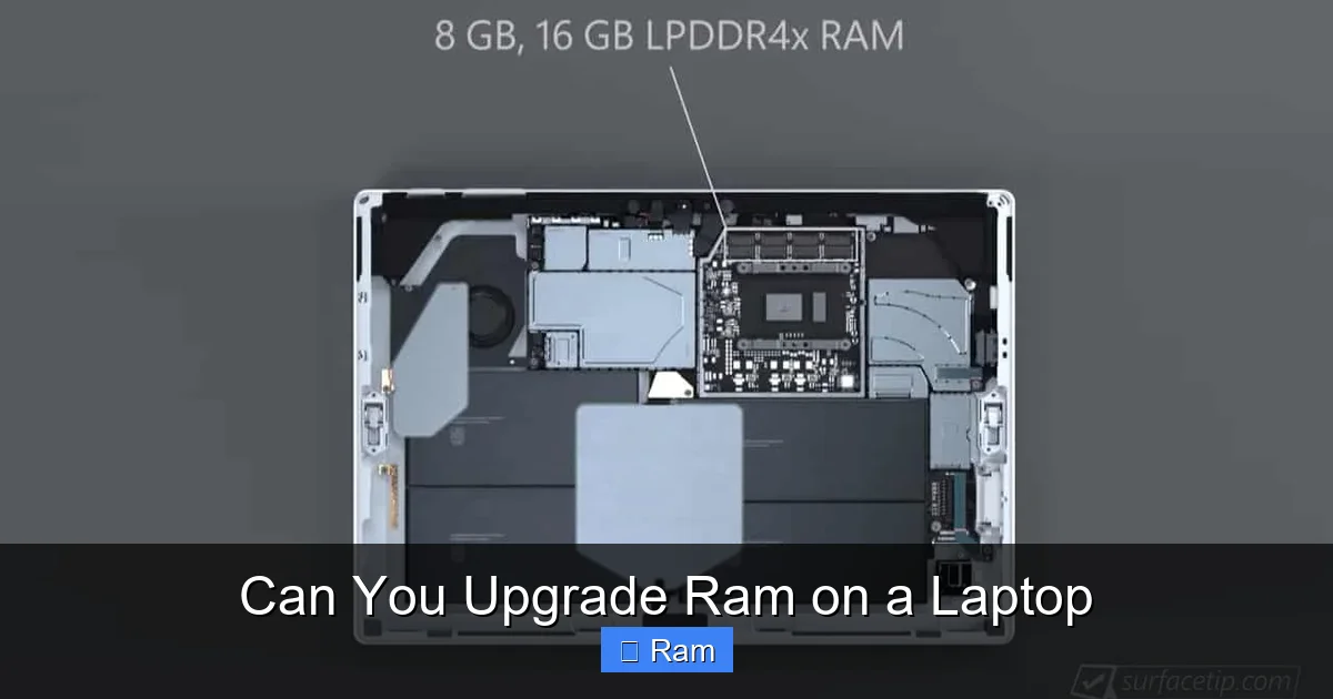 Can You Upgrade Ram on a Laptop