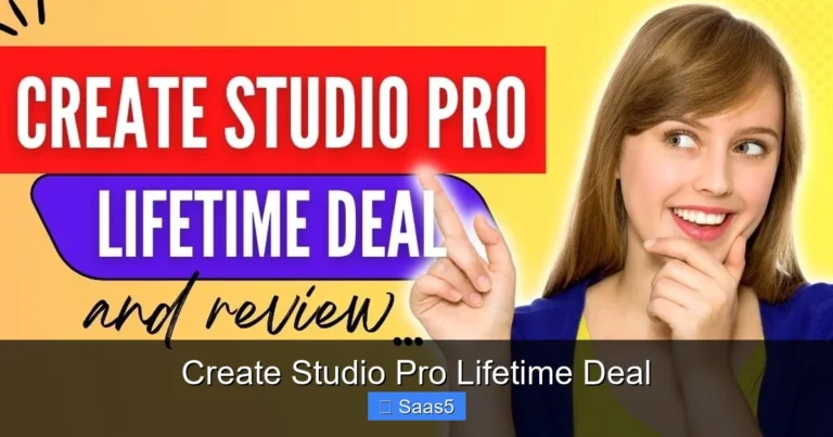 Create Studio Pro Lifetime Deal