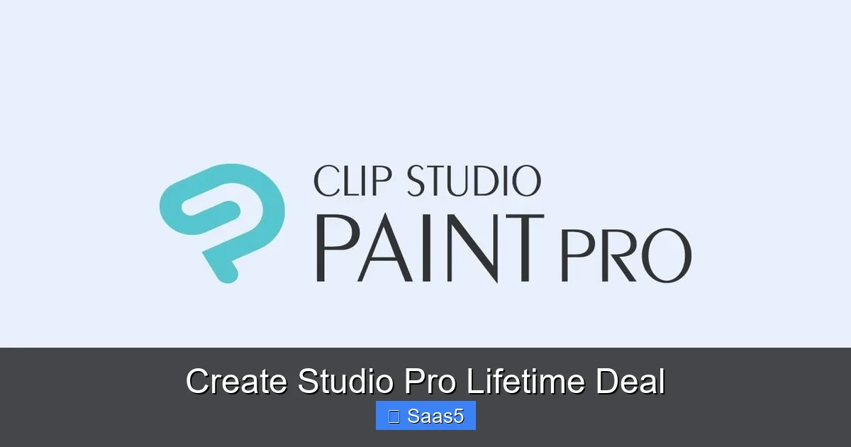 Create Studio Pro Lifetime Deal