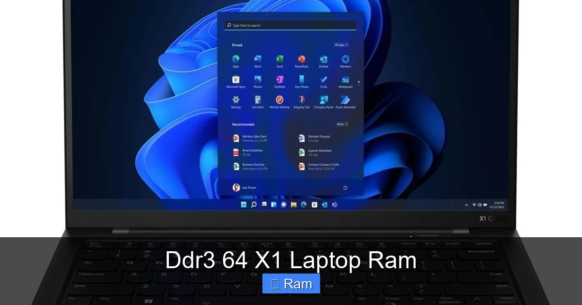 Ddr3 64 X1 Laptop Ram