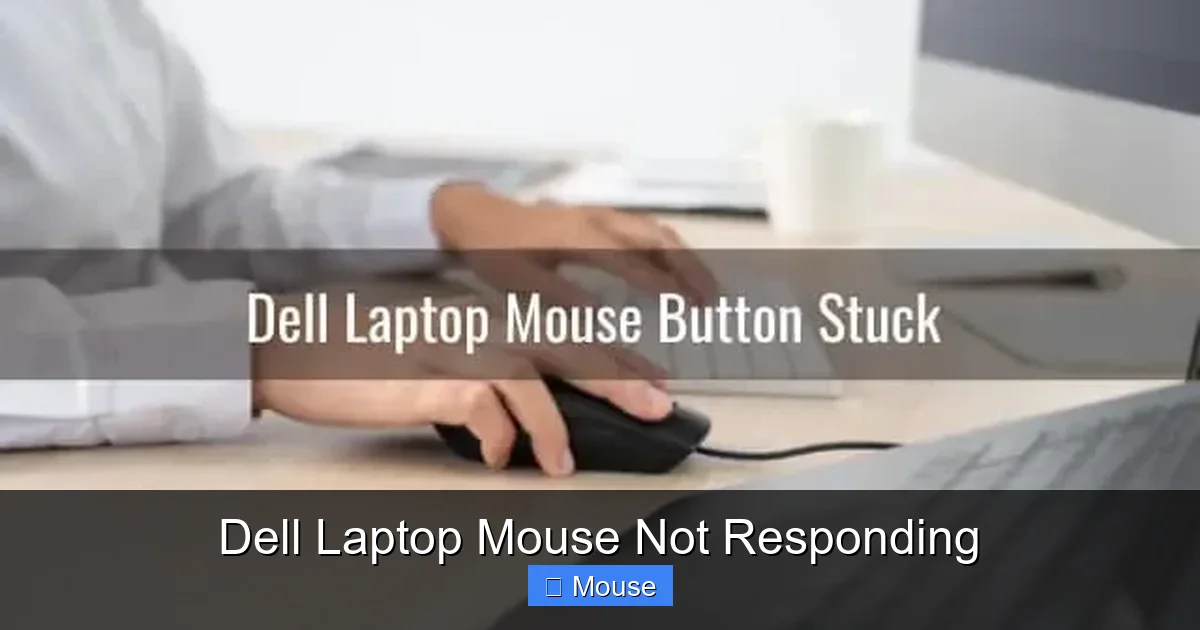 Dell Laptop Mouse Not Responding