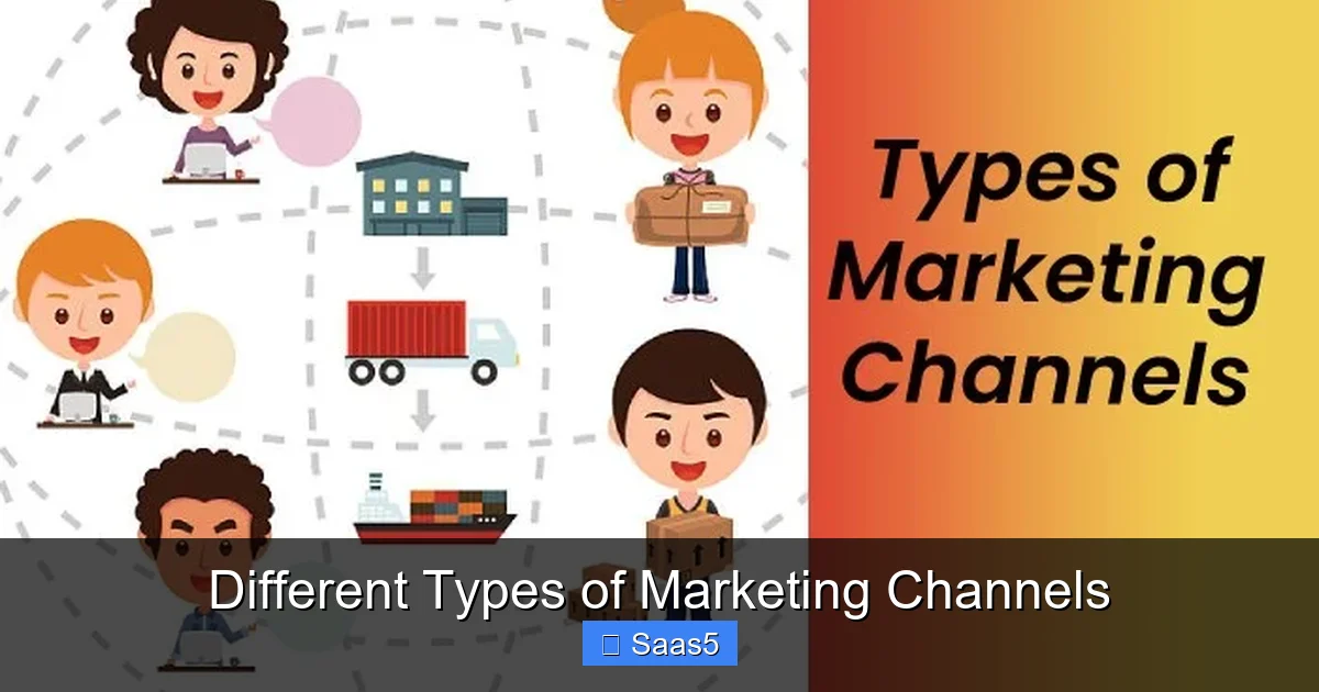 Different Types of Marketing Channels