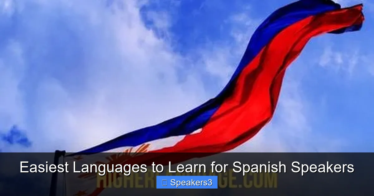 Easiest Languages to Learn for Spanish Speakers