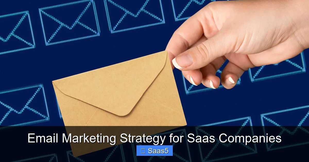 Email Marketing Strategy for Saas Companies