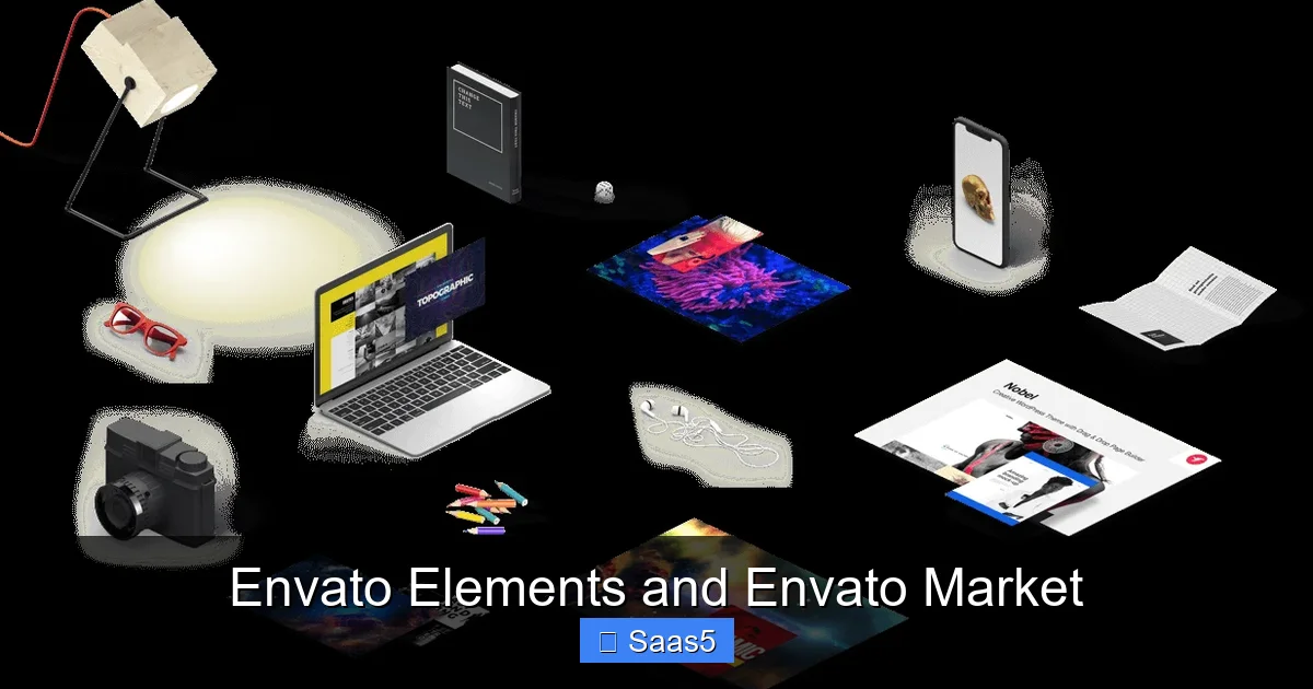 Envato Elements and Envato Market