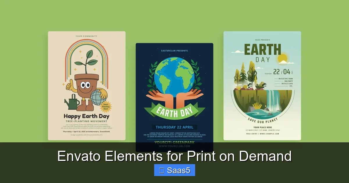 Envato Elements for Print on Demand