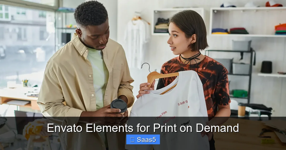 Envato Elements for Print on Demand