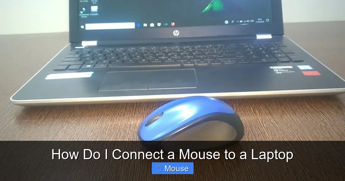 How Do I Connect a Mouse to a Laptop
