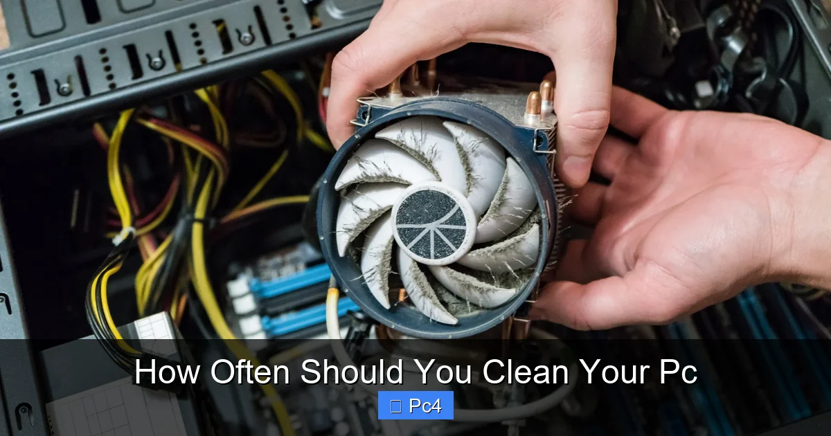 How Often Should You Clean Your Pc