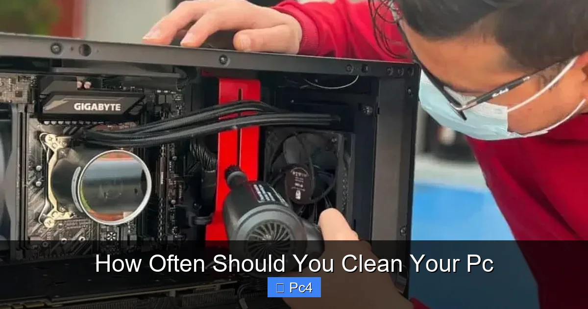 How Often Should You Clean Your Pc