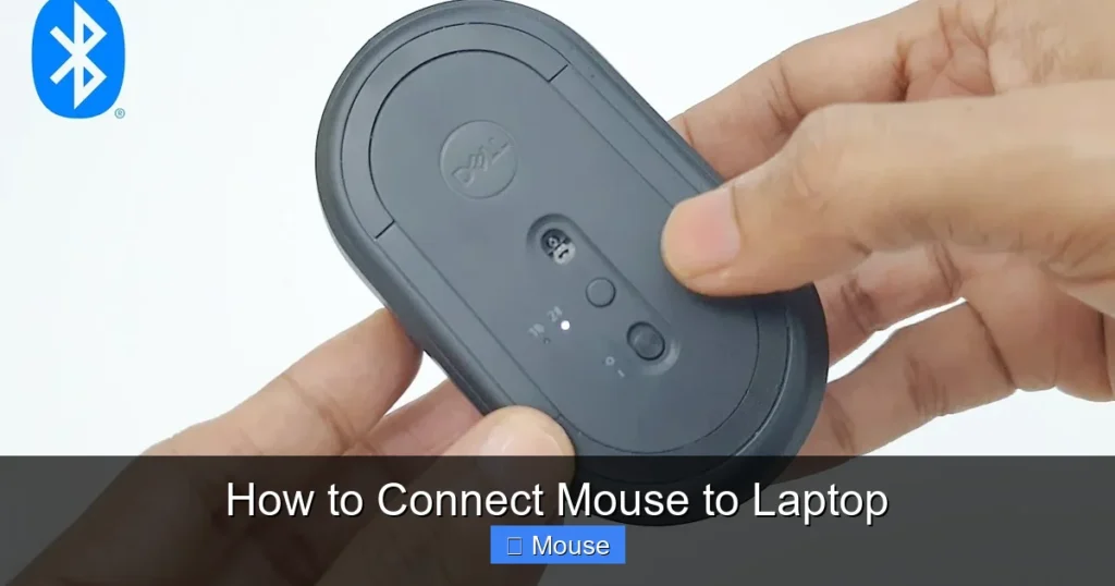 How to Connect Mouse to Laptop
