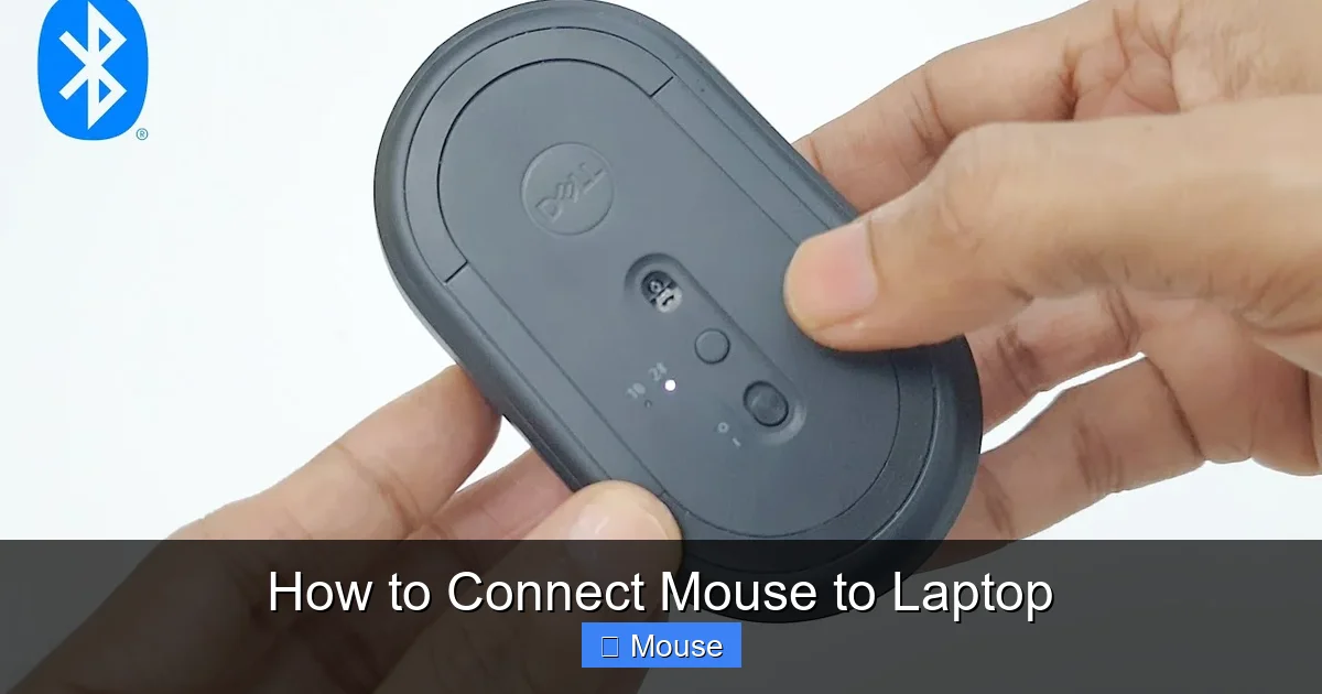 How to Connect Mouse to Laptop