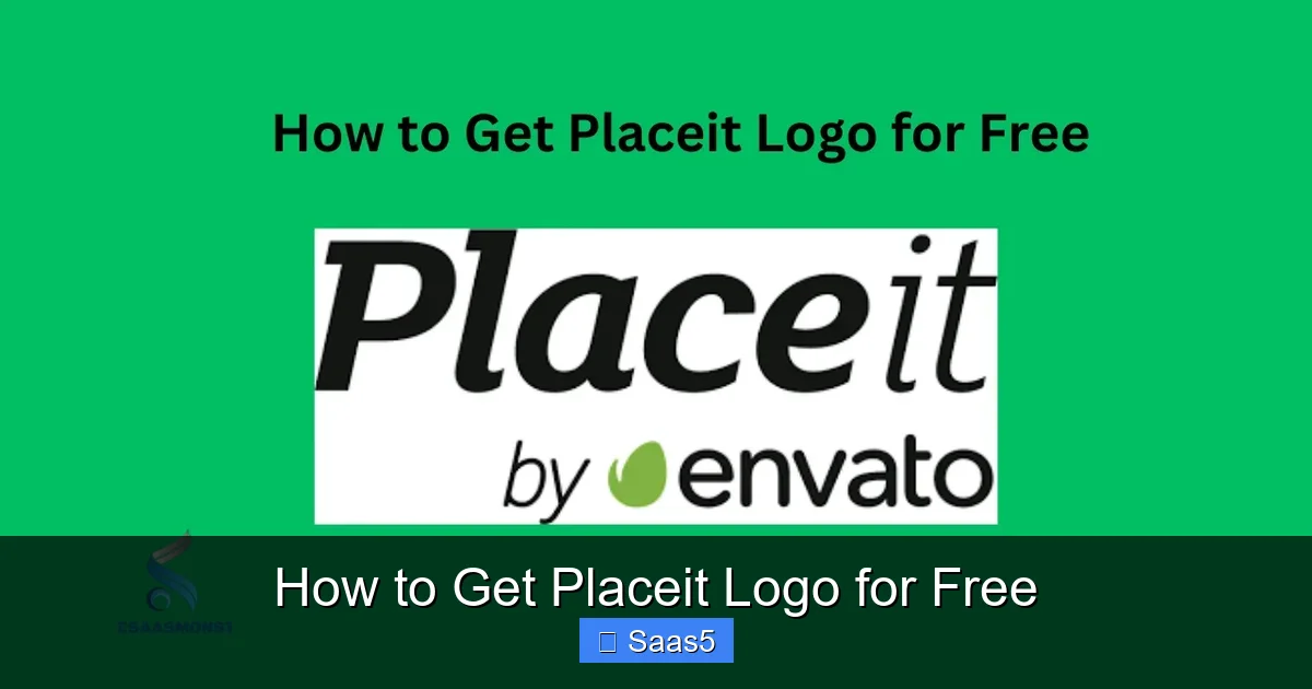 How to Get Placeit Logo for Free