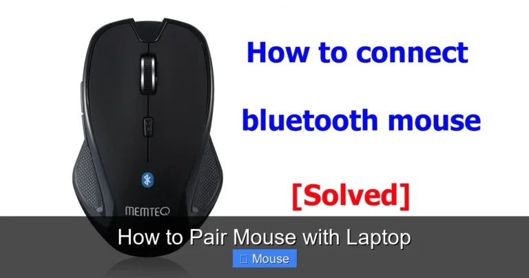 How to Pair Mouse with Laptop