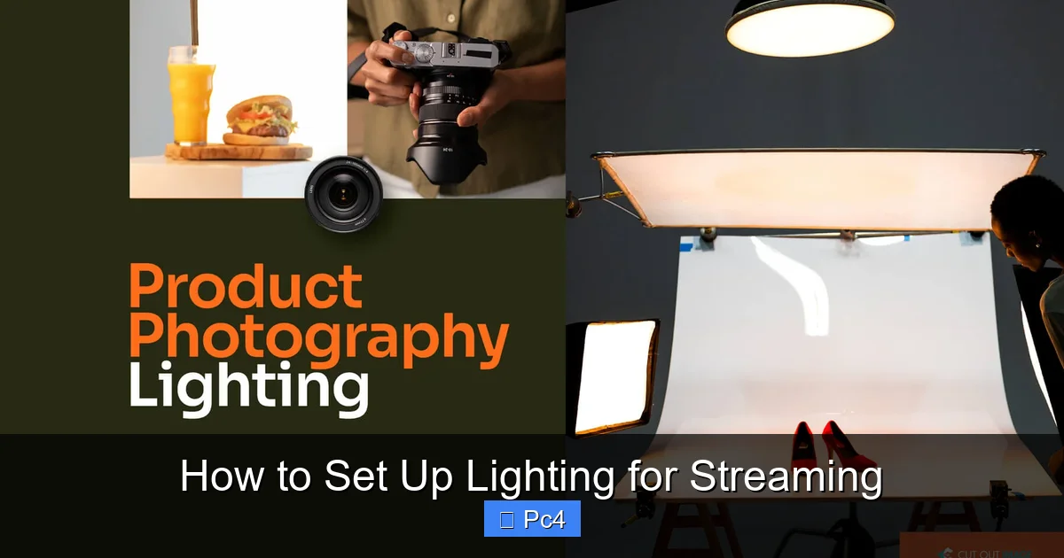 How to Set Up Lighting for Streaming