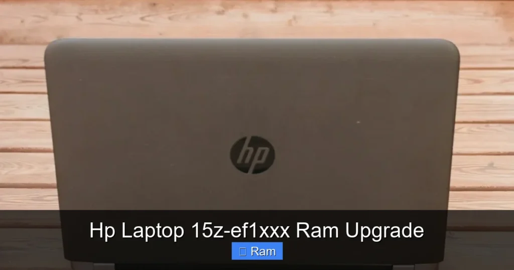 Hp Laptop 15z-ef1xxx Ram Upgrade