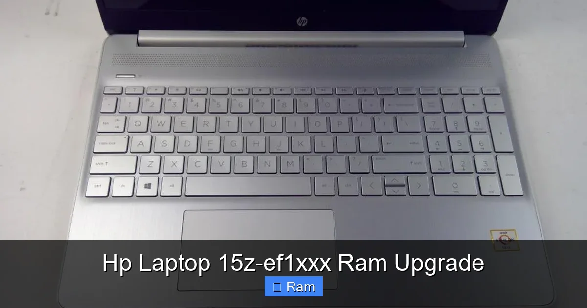 Hp Laptop 15z-ef1xxx Ram Upgrade