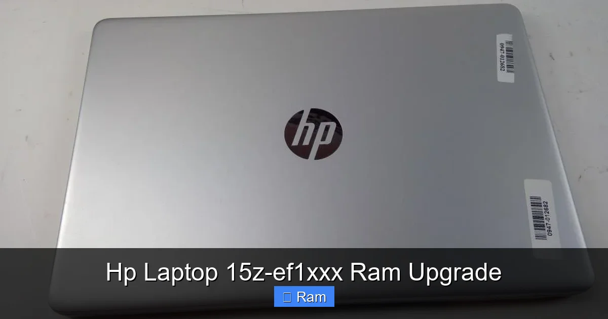 Hp Laptop 15z-ef1xxx Ram Upgrade