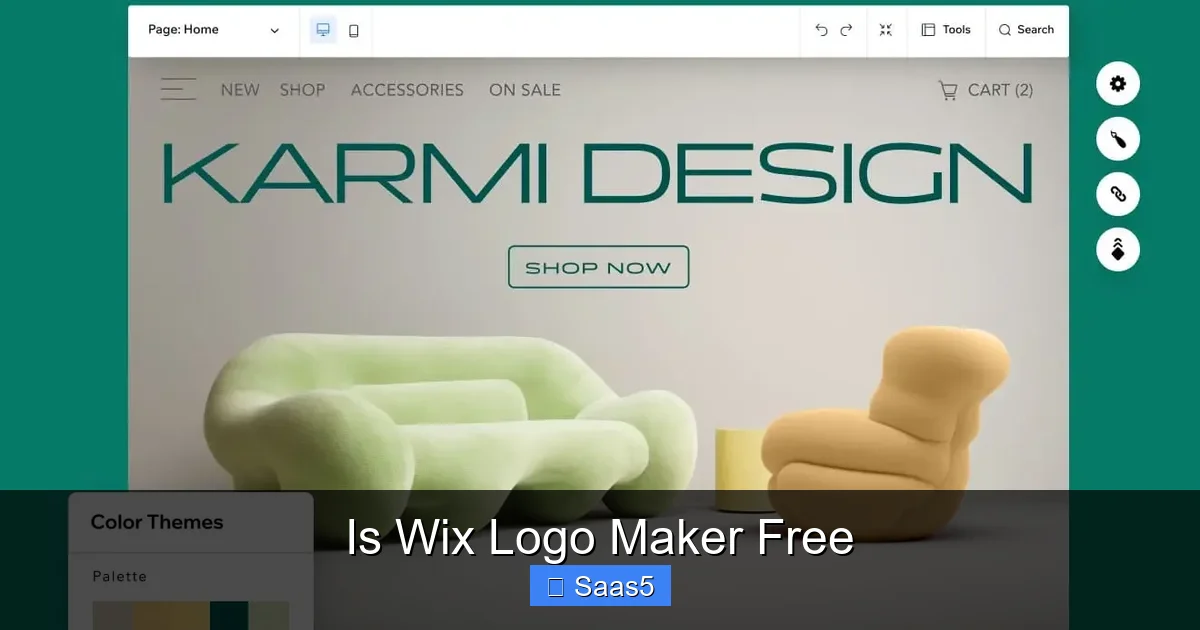 Is Wix Logo Maker Free