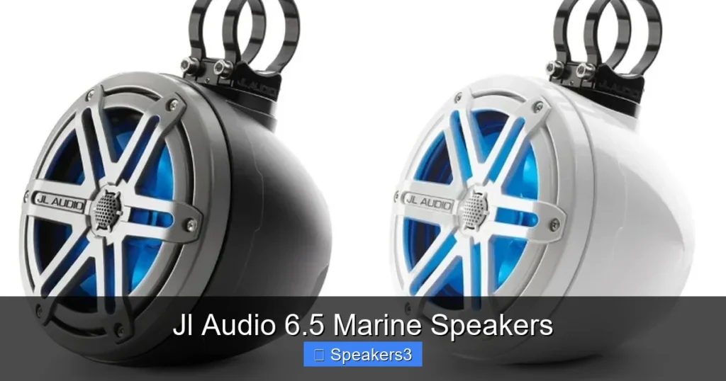 Jl Audio 6.5 Marine Speakers