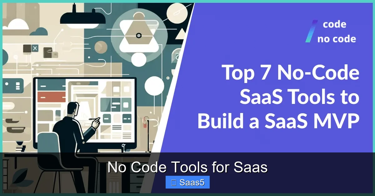 No Code Tools for Saas