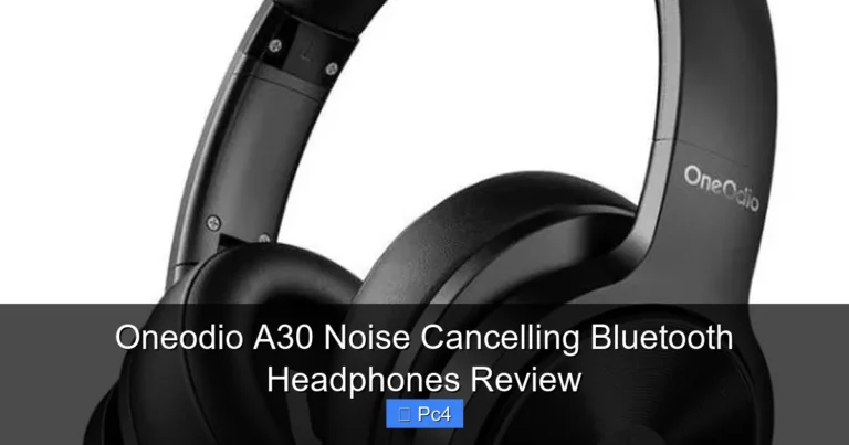 Oneodio A30 Noise Cancelling Bluetooth Headphones Review
