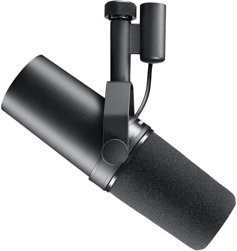 Shure SM7B Vocal Dynamic Mic for Podcasting, Recording, Broadcasting,