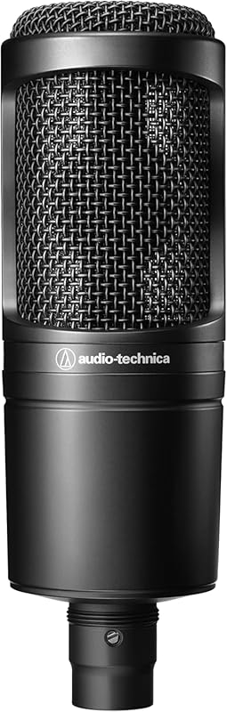 Audio-Technica AT2020 Cardioid Condenser Studio XLR Microphone Ideal f