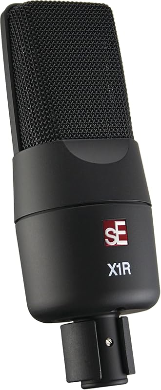 SE Electronics X1 Series Ribbon Microphone with Clip - Ideal for Studi