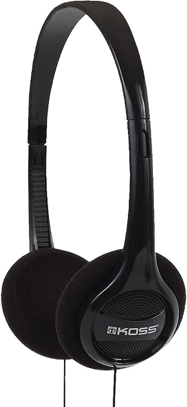 Koss KPH7 Lightweight Portable On-Ear Headphones Black: Compact, Comfo