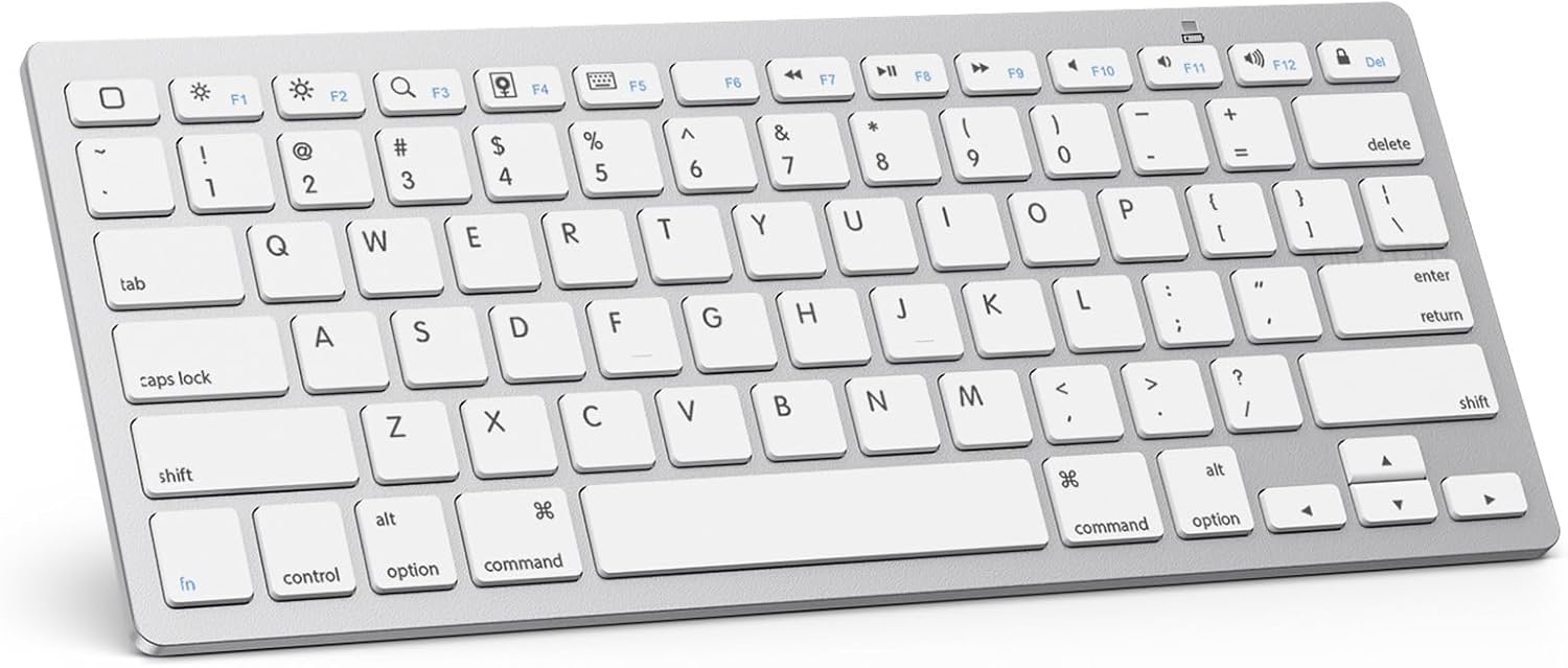 OMOTON Bluetooth Keyboard for iPad A16, 11th/10th Gen, iPad 10.2 (9th/