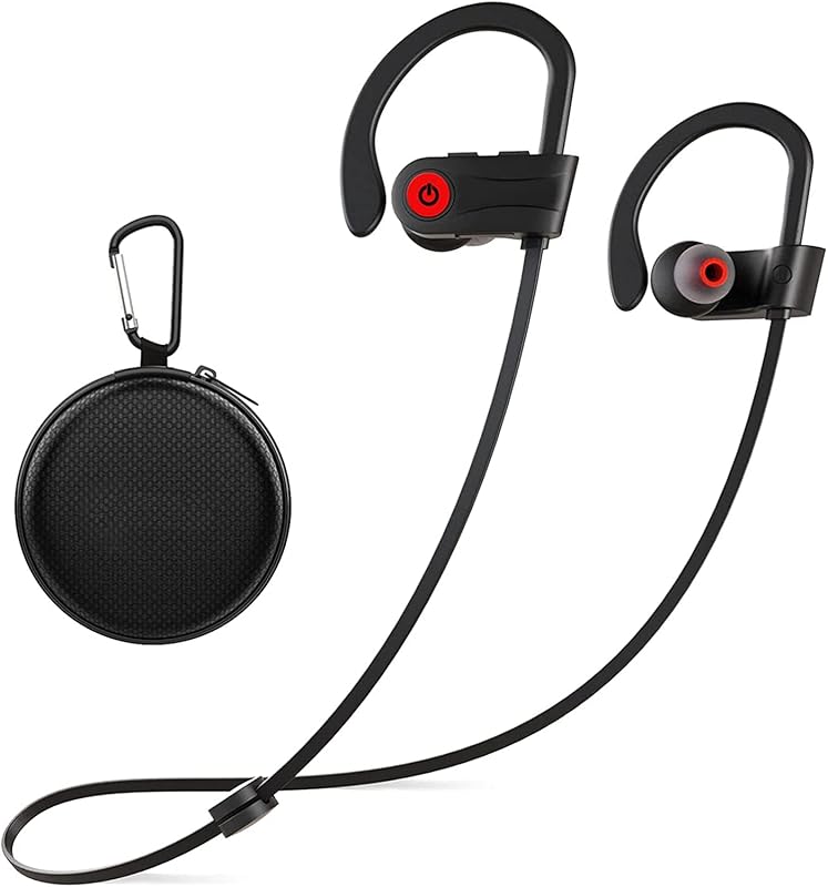 Otium Bluetooth Sports Earbuds with IPX7 Waterproof Rating, 15-Hour Ba