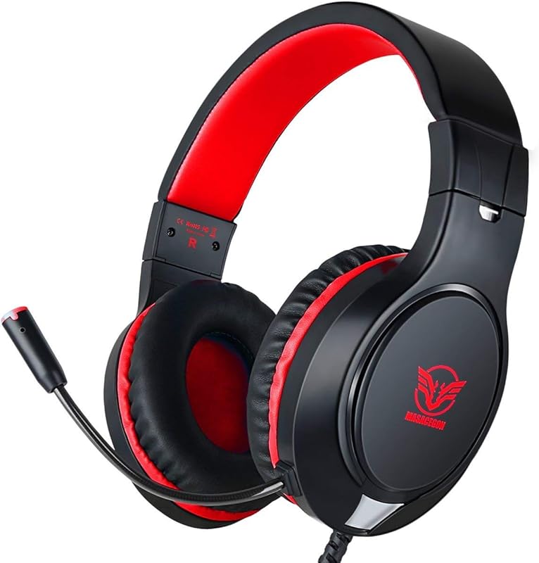 Wired Gaming Headset for Nintendo Switch, Xbox One, PS4, PS5, PC with